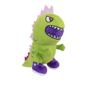 tokidoki Green Dinosaur Plush with Purple Details
